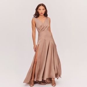 Escala Slit Maxi Dress